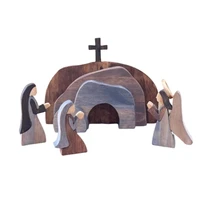 the empty tomb church utensils wooden easter mincice birth christmas crib nativity scene orthodox figures catholic