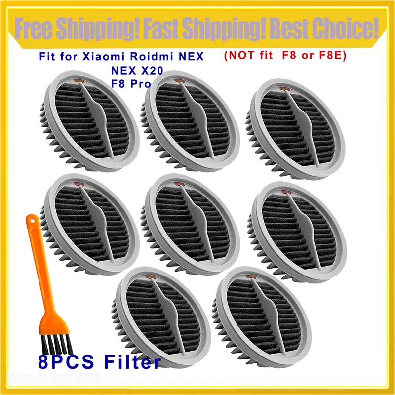 

Hepa Filter For Xiaomi Roidmi NEX Handheld Cordless Vacuum Cleaner Filters Spare Parts Kit NEX X20 X30 S2 F8 Storm Pro XCQLX02RM