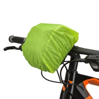 three in one bicycle head bag rain cover handlebar bag with strap small backpack
