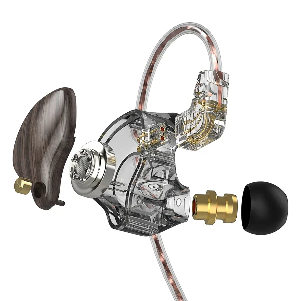 Полнодиапазонный динамический блок 10 мм с ПЭТ-полимерными 2-контактными