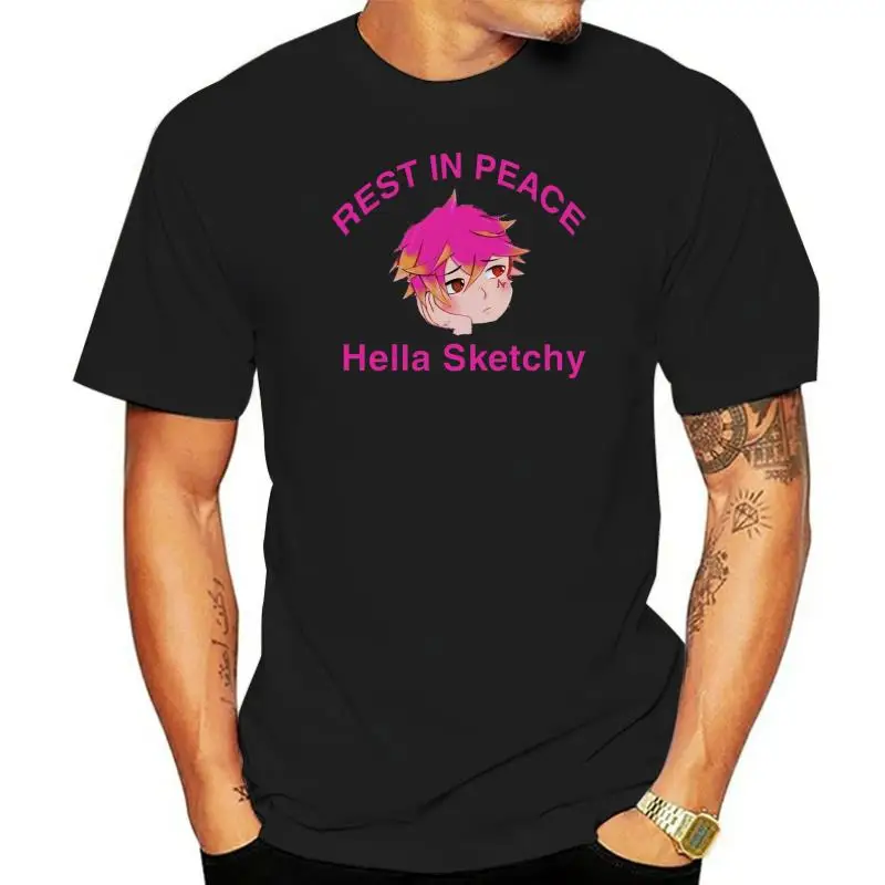 

Rest In Peace Hella Sketchy T-Shirt Young Rapper Lofi Tee(1)