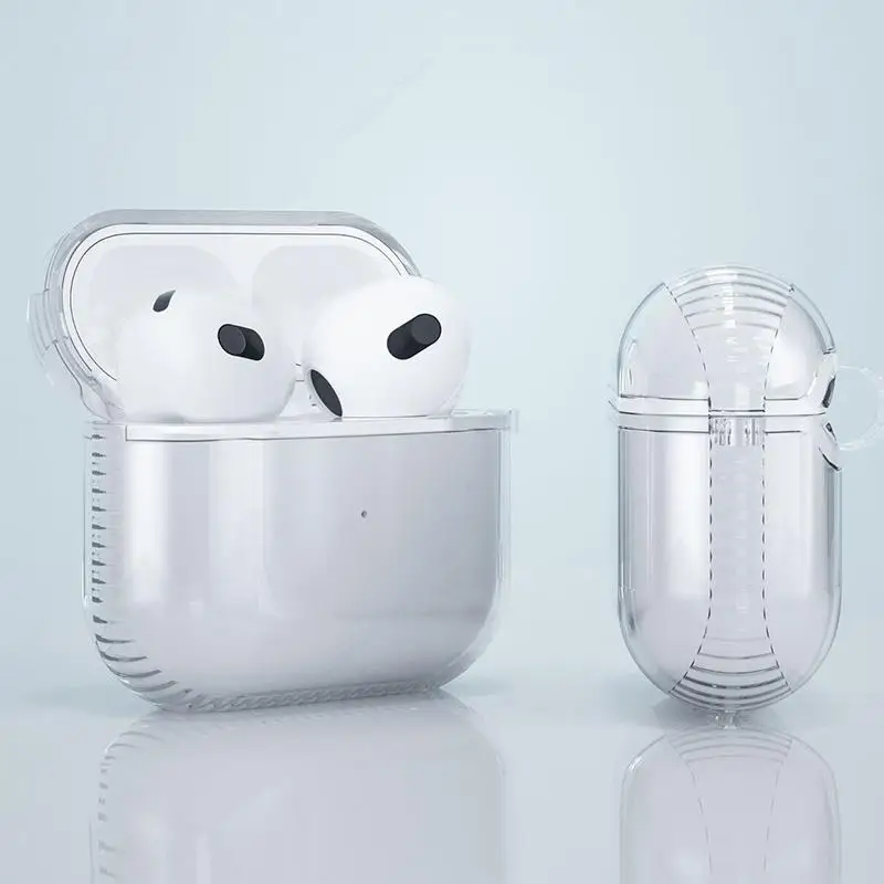 

Airbag Silicone Clear Case For Airpods Pro 2 3 1 Generation Earphone Case For AirPods Pro 2nd Pro2 Cover For Airpods3 Soft Funda