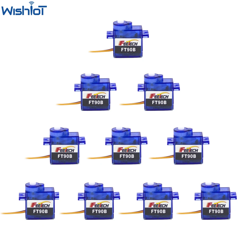 Feetech FT90B 9g микро цифровой сервопривод 1,5 кг низкое напряжение 3-6 в 0-180 градусов мини сервопривод для радиоуправляемого автомобиля дрона робота игрушки вертолета