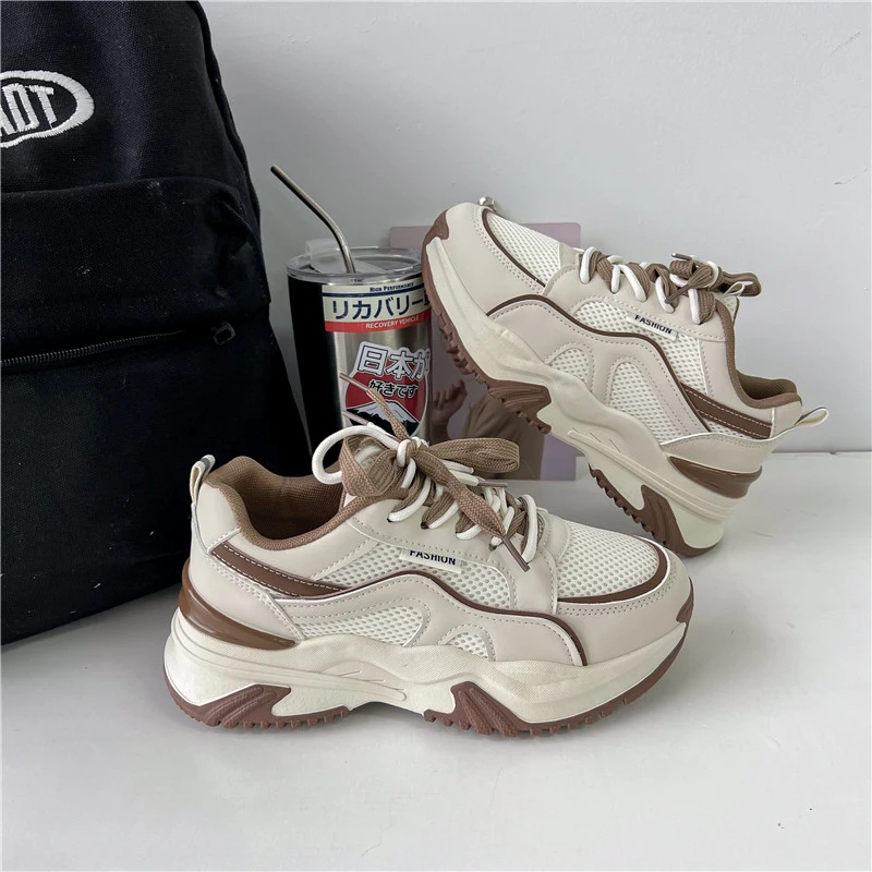 

Спортивные кроссовки на платформе женская обувь 2023 Модные Повседневные кроссовки женская дизайнерская обувь для бега Новинка для женщин для тенниса