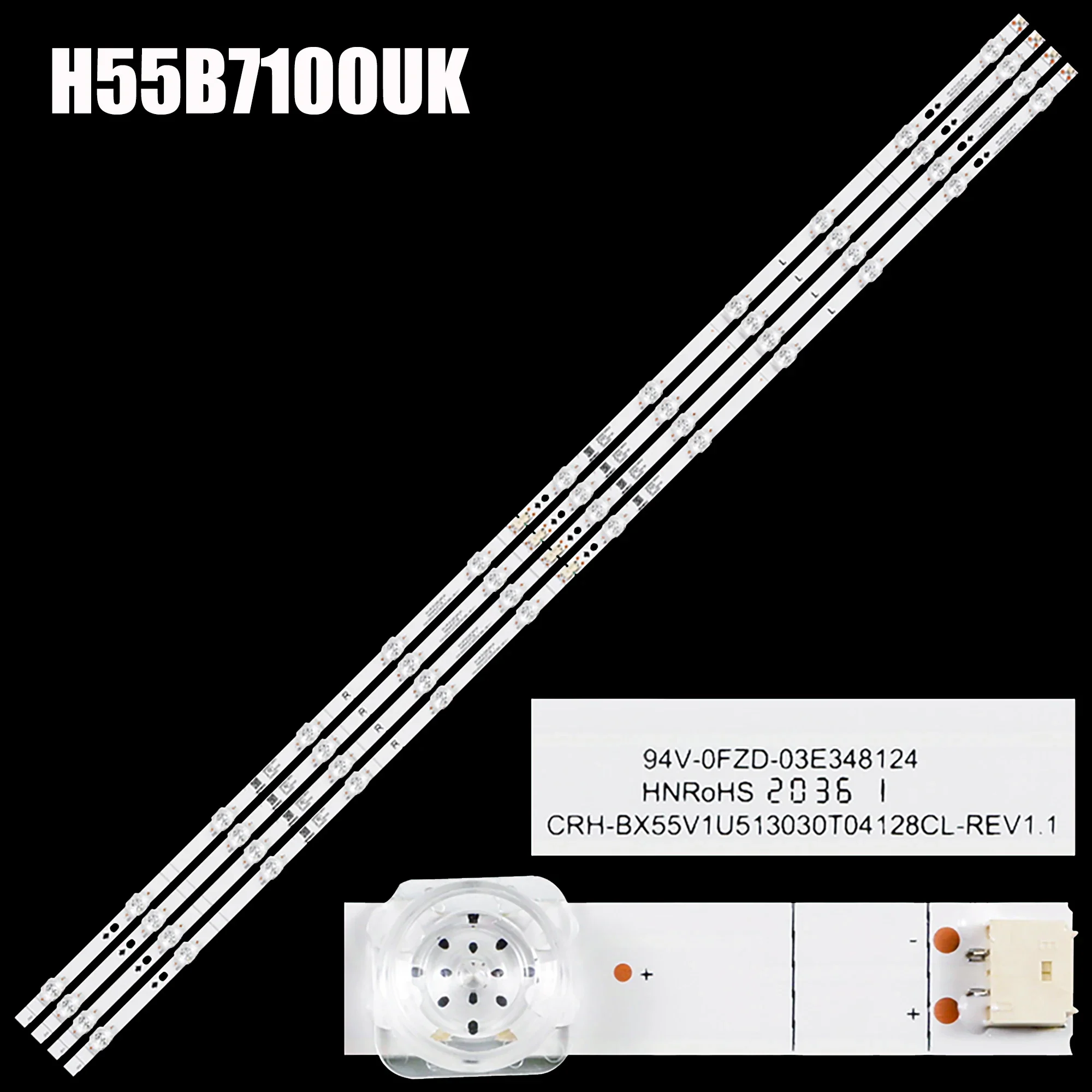 Светодиодная лента подсветки для H55B7300 H55B7300UK HD550V1U51-T0L4 T0L2B1 CRH-BX55V1U513030T04128CL-REV1.1