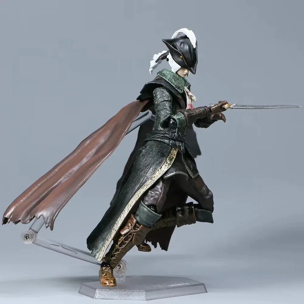 Фото Figma 536 Bloodborne Фигурки Леди Мария Астраль Clocktower Фигурка DX Edition Коллекция ПВХ Кукла Передвижная Модель Игрушки №5