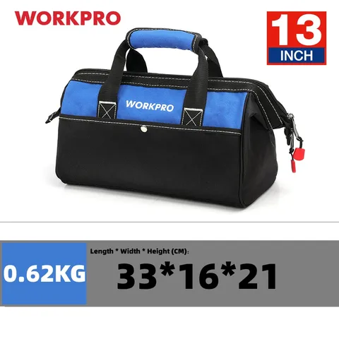 Сумка для инструментов WORKPRO, многофункциональная, водонепроницаемая, 12