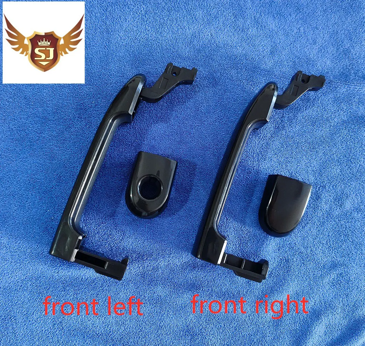 

Наружная ручка двери Nissan Tiida, гладкая черная, передняя левая и правая, 2004, 2005, 2006, 2011 г.в.