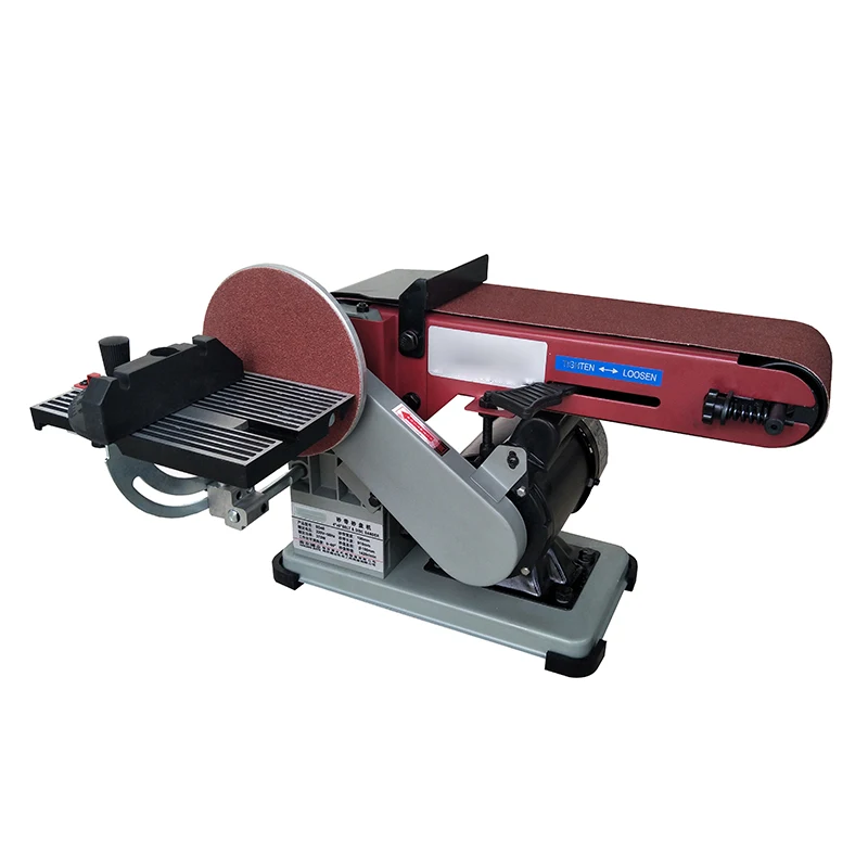 BD46 Ленточная шлифовальная машина Плоский настольный многофункциональный