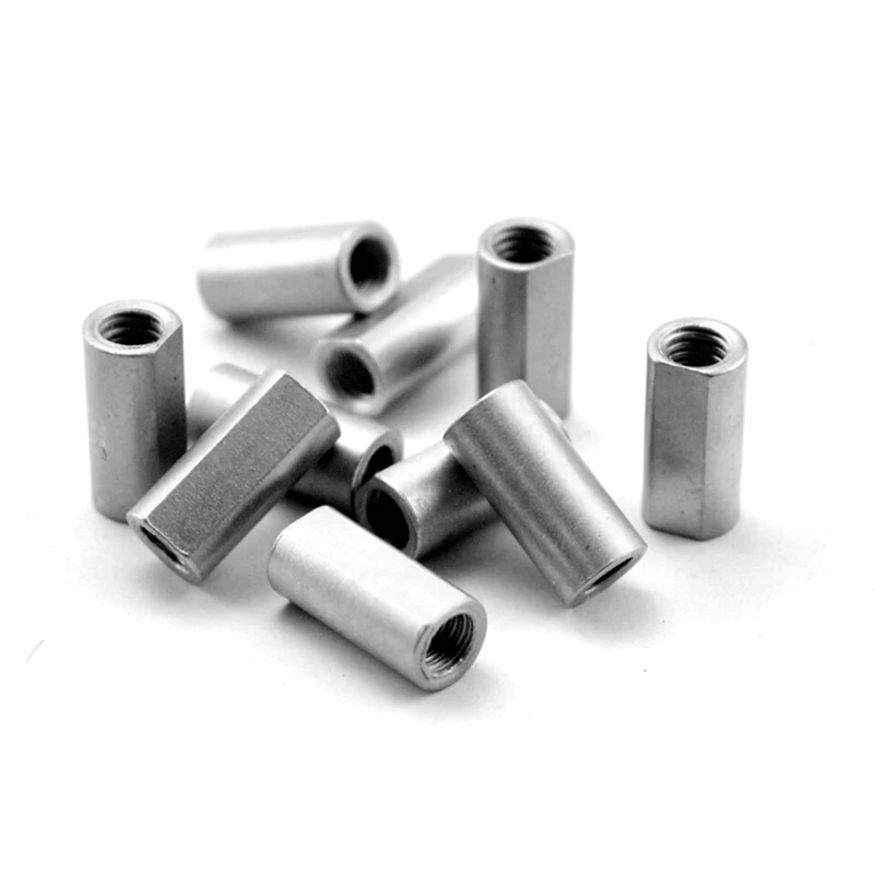 

5pcs/Set Stainless Steel M3.5 Thread Screws Connecting Link Round Rod Knife DIY Make Accessories Parts Nails Threaded Nut Studs