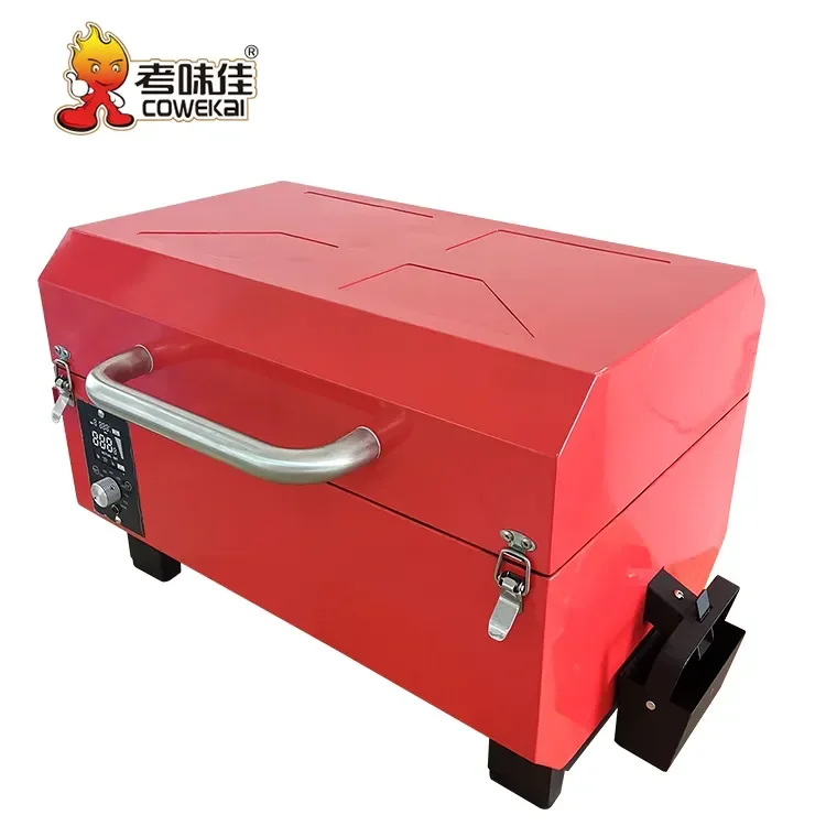 Портативный железный порошковый гриль для барбекю в деревянных гранулах 8 1 220 В