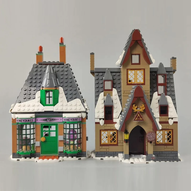 851 шт. креативные строительные блоки 76388 с 7 фигурками MOC игрушки подарок для детей