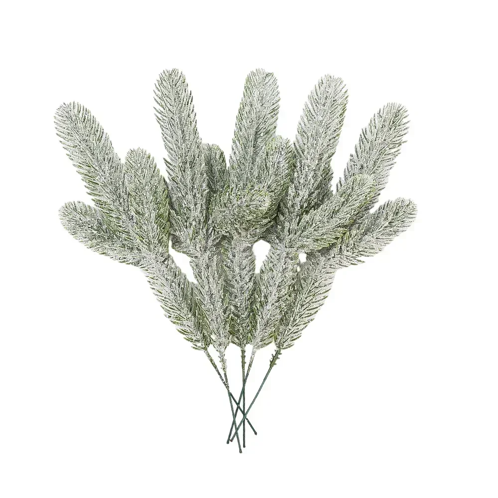 Искусственные сосновые ветки для декора 5/10 шт