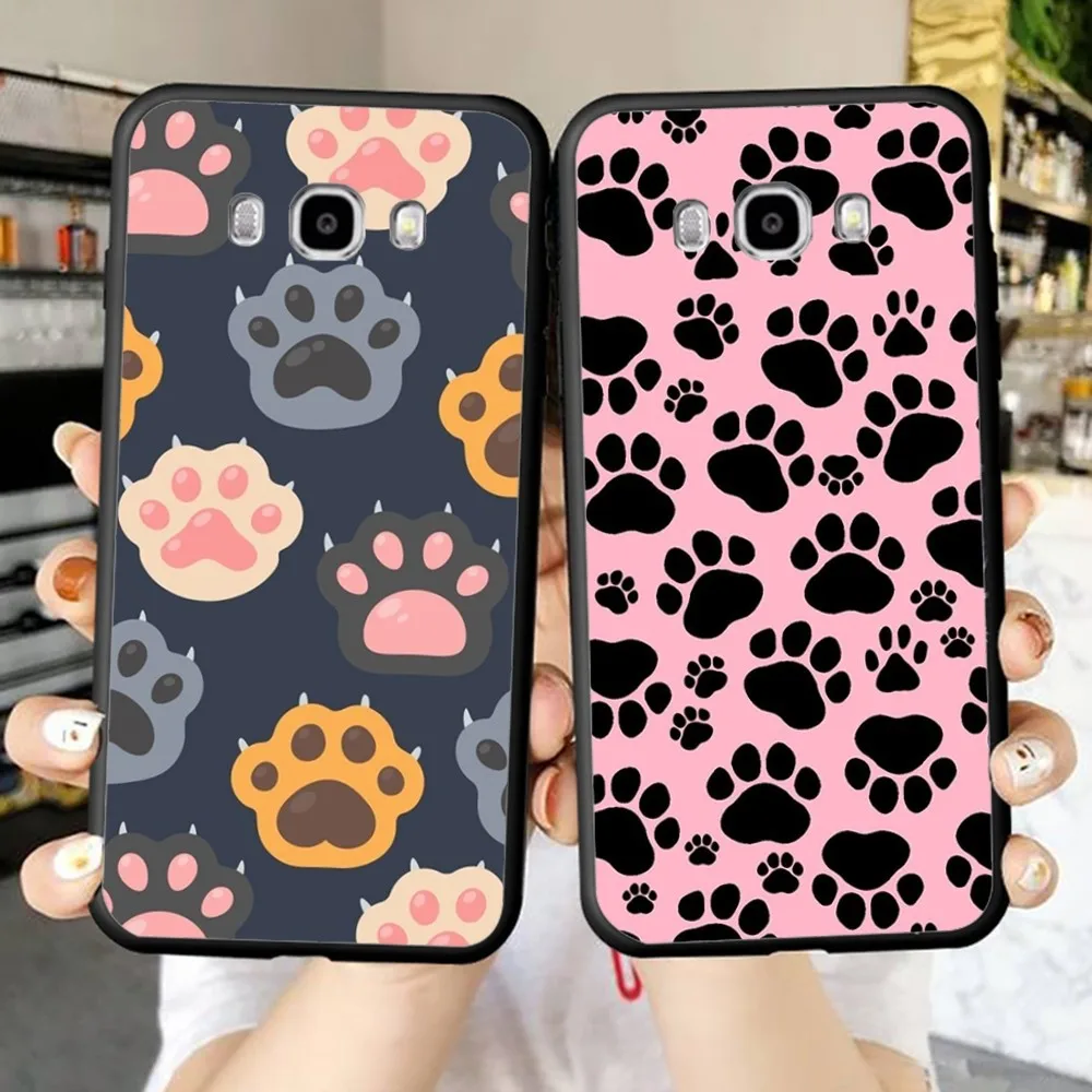 Cute Dog Paw Phone Case For Samsung J 7 Plus 7core J7 Neo J6 Prime J4 J5 Mobile Cover