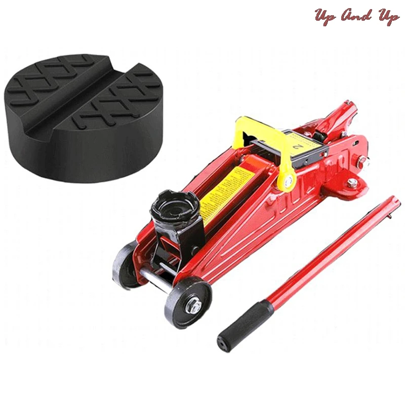

Brand New High Quality Auto Lift Jack Stand Rubber Pads Zwart Rubber Ingelaste Floor Jack Pad Hot Sale
