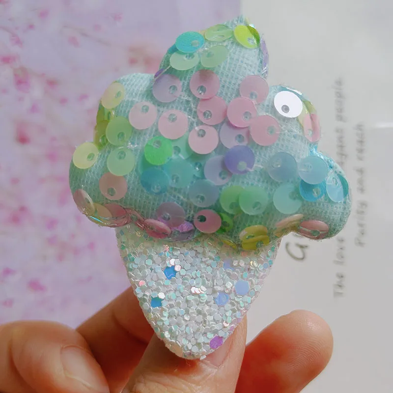 5 шт./лот заколка для волос с блестками радужного цвета девочек детская Новое