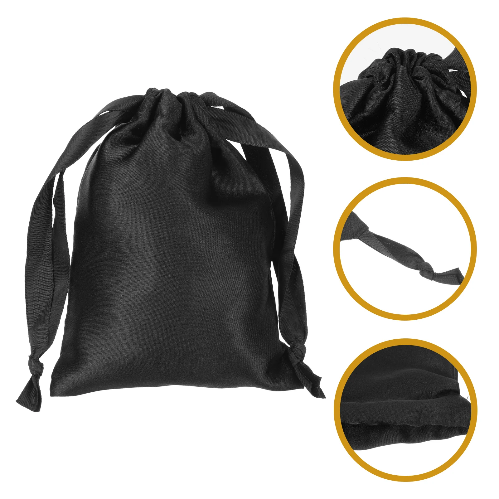 10 шт. подарочные атласные сумки на шнурке свадебные маленькие многоразовые