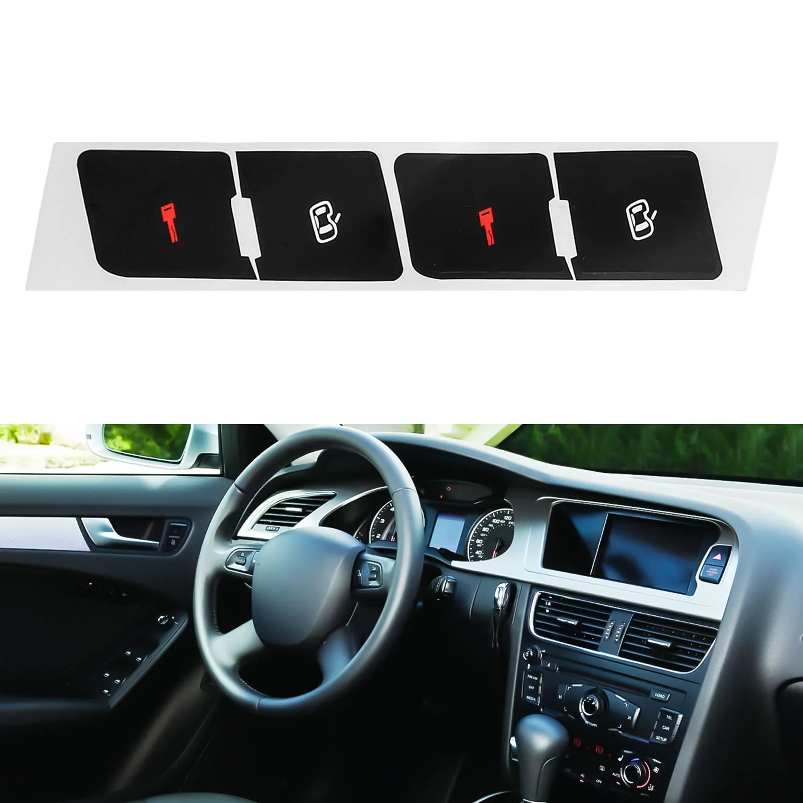 Передний левый Центральный замок разблокировки кнопки LHD ТОЛЬКО для A-udi A4 S4 Qua-ttro