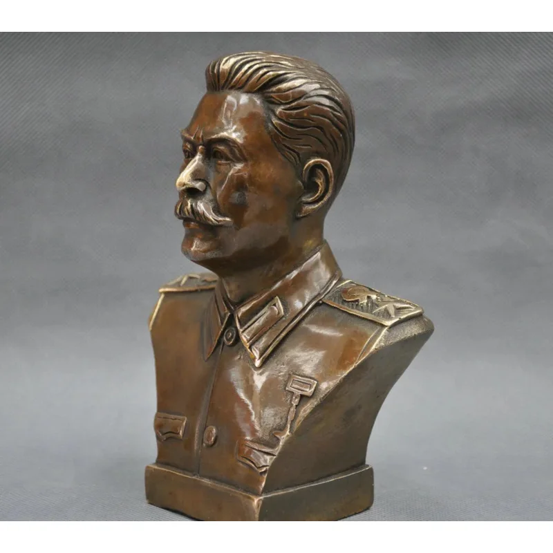 MOEHOMES 6 русский лидер Джозеф Сталина бюст бронзовая медная статуя винтажное
