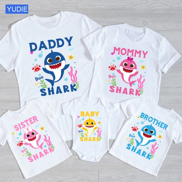 Shirts for Family Matching Outfits Mommy and Me Outfit Pajamas Summer Family Matching Outfit Beach Outfits Grandpa Grandma Shirt 1