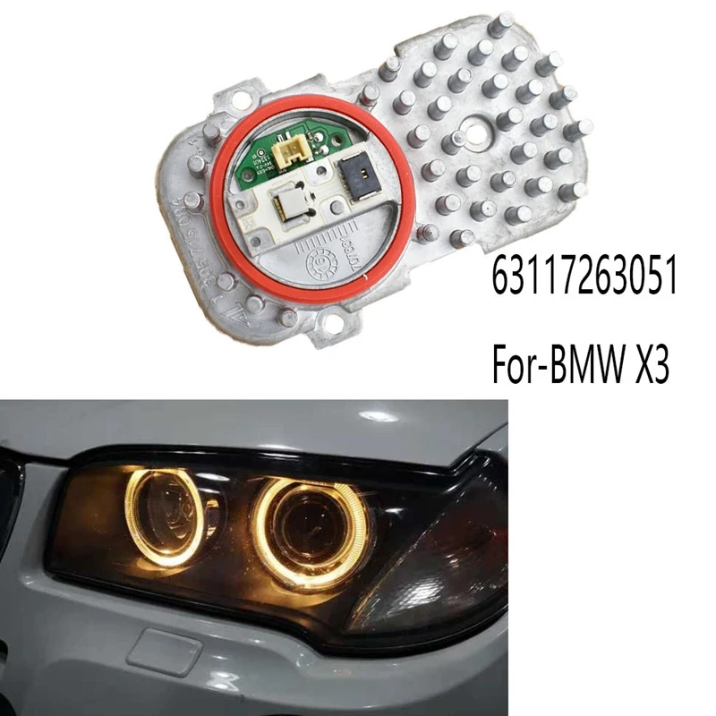

Car Headlights LED Controller Head Light Lamps LED Driver M-Odule LED Bulb Led Lighting 63117263051 for-BMW X3