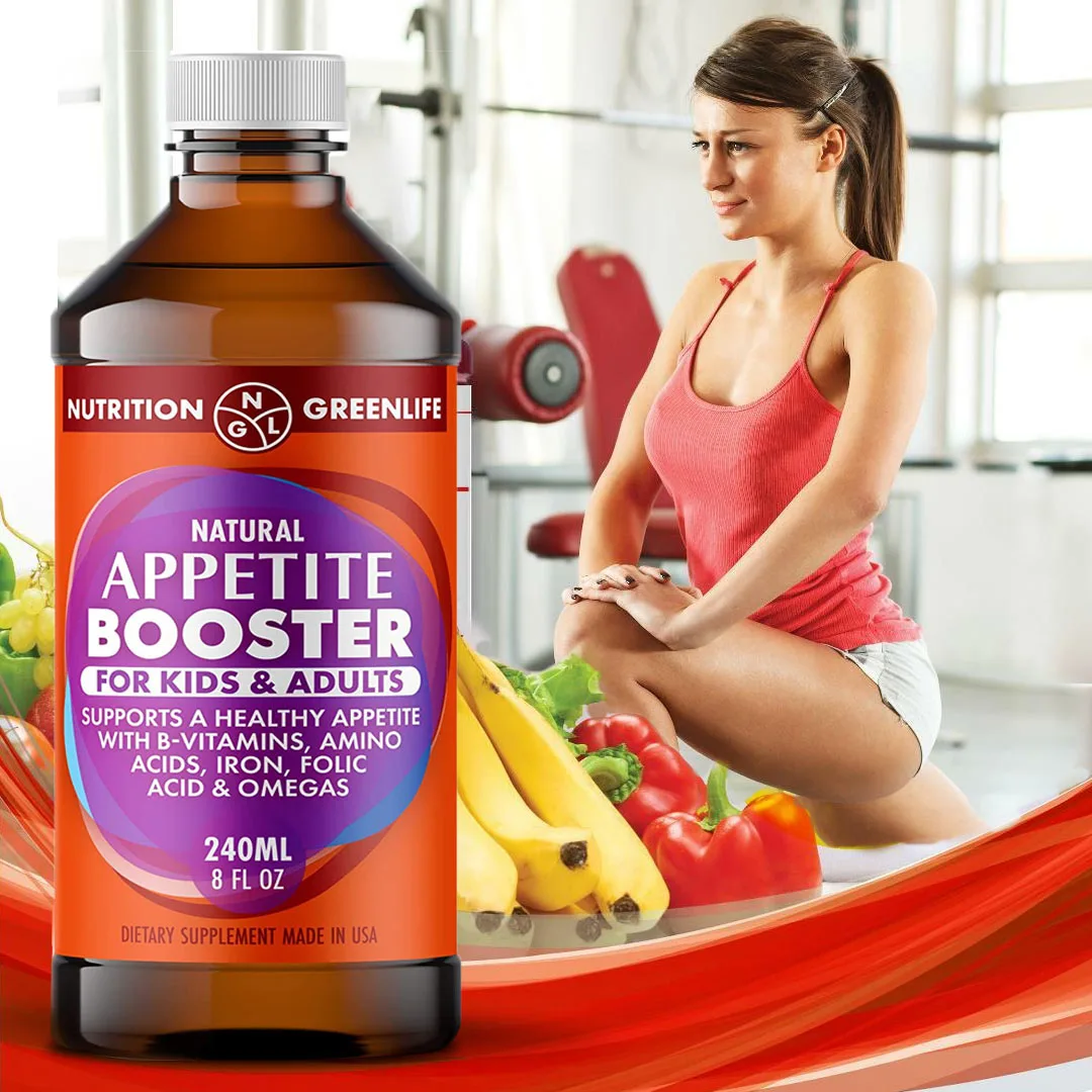 

Appetite Booster Supports A healthy Appetite Weight Gain Supplement Eat More For Underweight Plump Curves Syrup 240ml