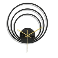 3d wall clock for home living room office acrylic modern design quartz needle hanging watch acrylic movement sweep