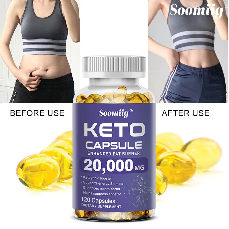 

Soomiig Keto Capsules Fat Burner,Appetite Suppressant, Reduce Belly Leg Fat Beauty Health,Best Weight Loss Products