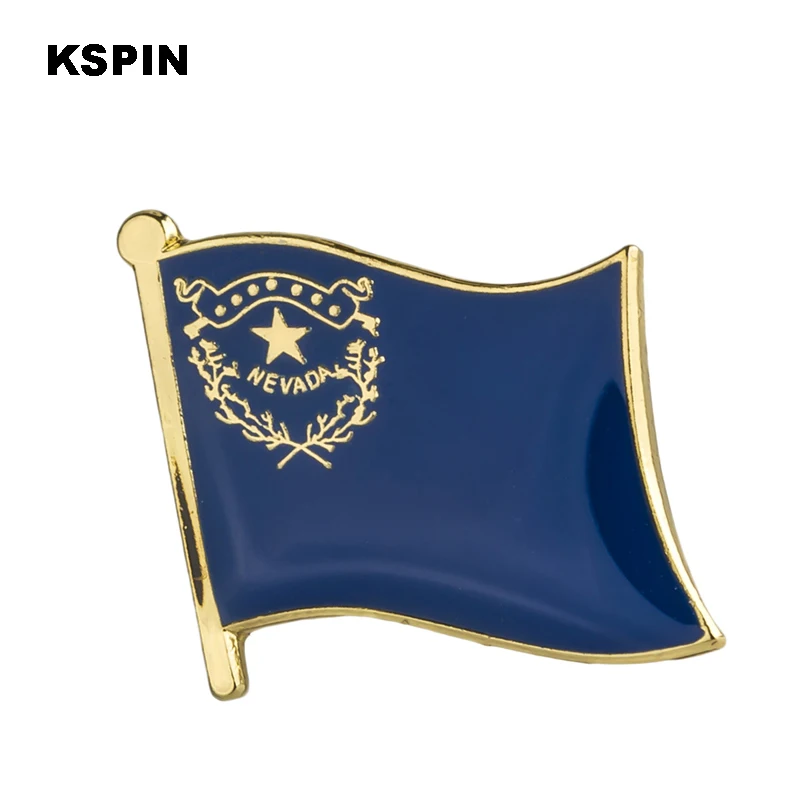 США значки штата Невада флаг значок лапал штифты на рюкзак для одежды 1 шт. XY0205 |