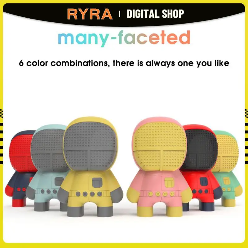 

RYRA Creative Macaron Wireless Bluetooth Speaker Outdoor Sports Waterproof Mini Portable Subwoofer Collection Small Speaker