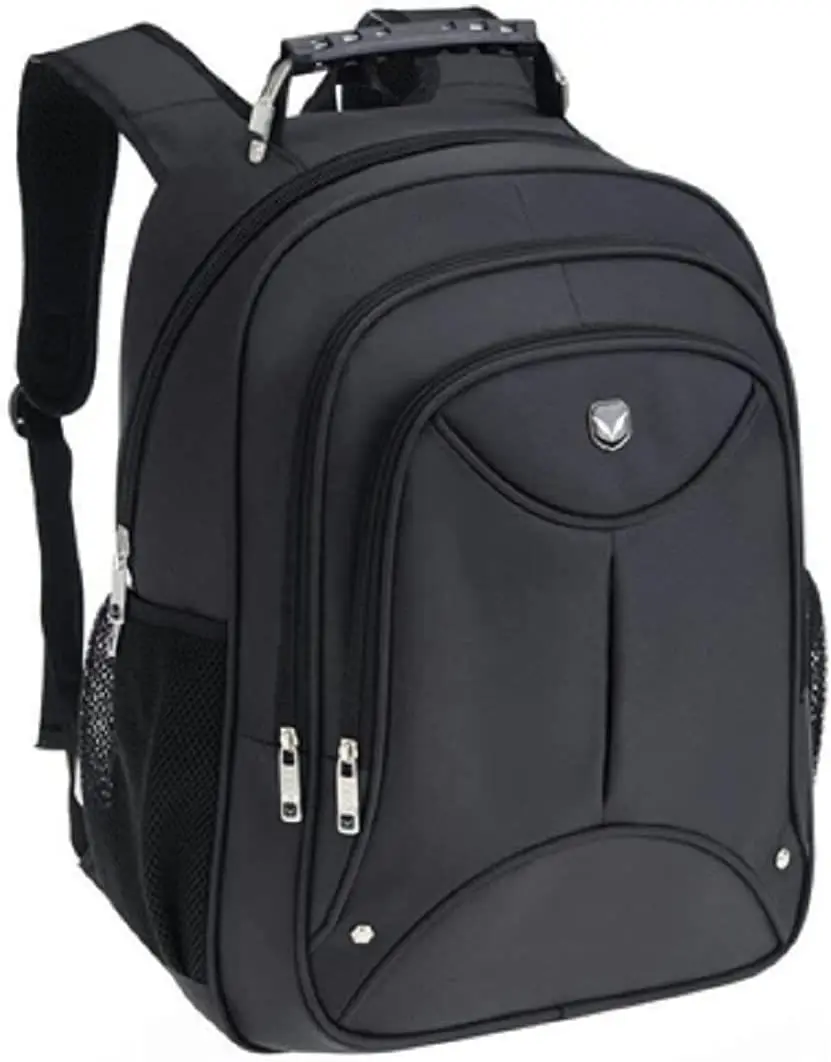 

Mochila Executiva Yepp Grande Notebook Alça Reforçada em Aço Cor Preto