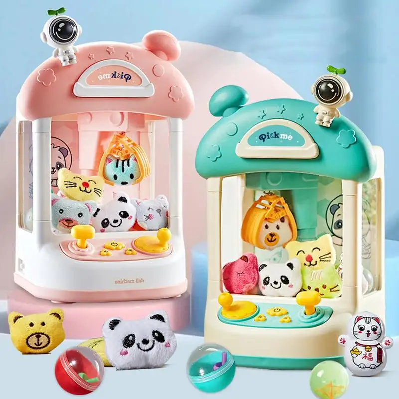 

Machine Desktop Doll Catcher Toy Grabber Machine Game Children Crane Game Mini Doll Claw Machine Toy For Kids Birthday Gift