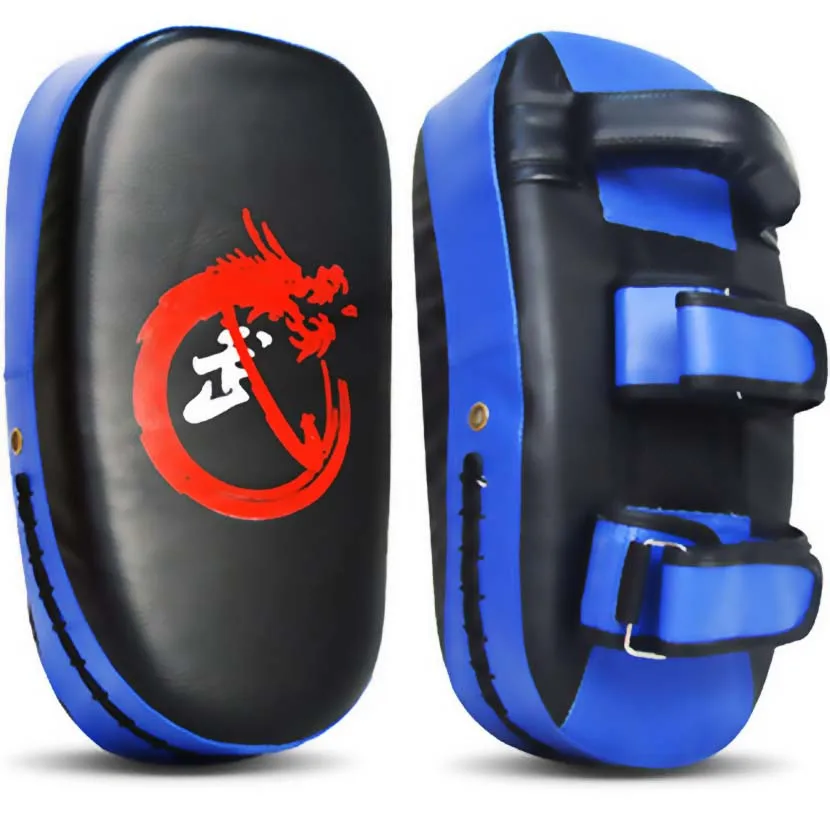 

Target Bag Drop Kicking Tool Shipping Hand Muay For Training Foot Taekwondo Pad Fitness Punching Boxing Thai Leather