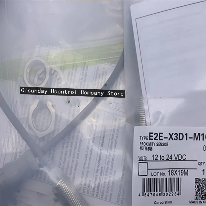 2 шт. Новые индуктивные датчики приближения E2E-X3D1-M1TGJ E2E-X3D1-M1GJ-Z E2E-X7D1-M1J-T-Z E2E-X3D1-M1J-T E2E-X7D1-M1J-T (art.: 3920d9394a809) - 3920d9394a809