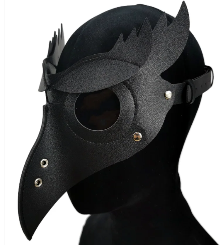 Новый черный половинный кожаный ремешок с заклепками