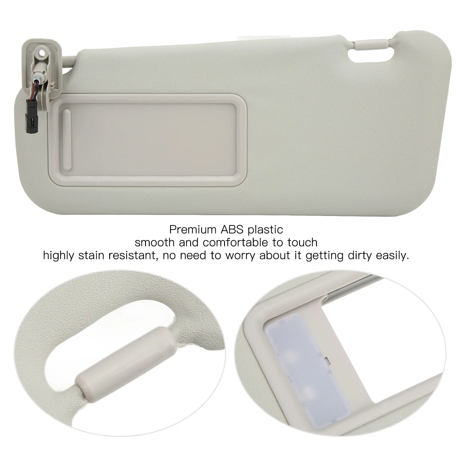 Левый солнцезащитный козырек левый для водителя BBM2 69 320C 75 замена Mazda 3 хэтчбек