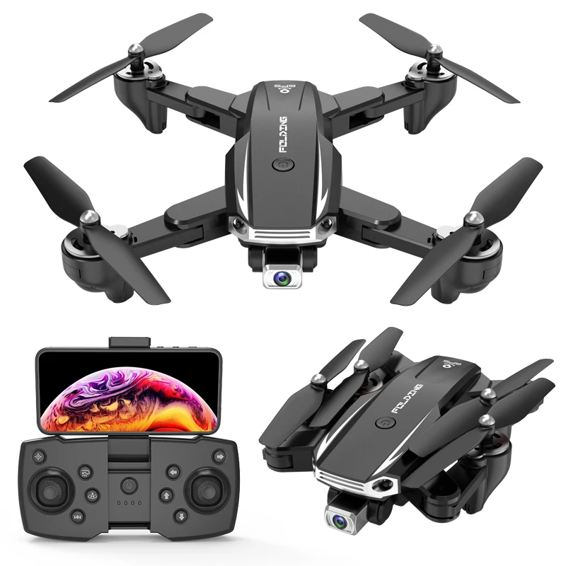 Esc Lens Obstacle Avoidance Aerial Photography Folding Drone 4K Optical Flow Remote Control Toy Children's Aircraft Quadcopter enlarge