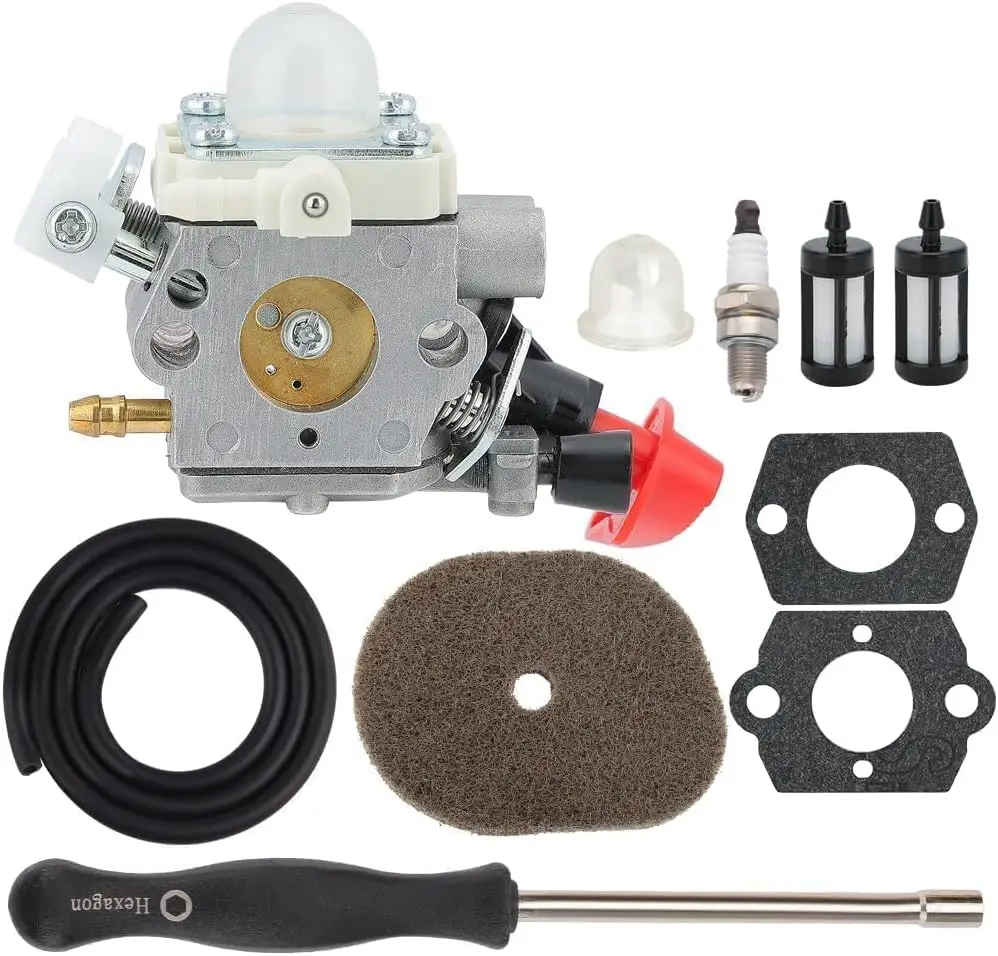 Фото Карбюратор FS56RC для триммеров Stihl FS70R, FS56, KM56RC, FS70, FC70, HT56C, KM56, FC56, FS50, HL56K (4144 120 0608, C1M-S267A) №1