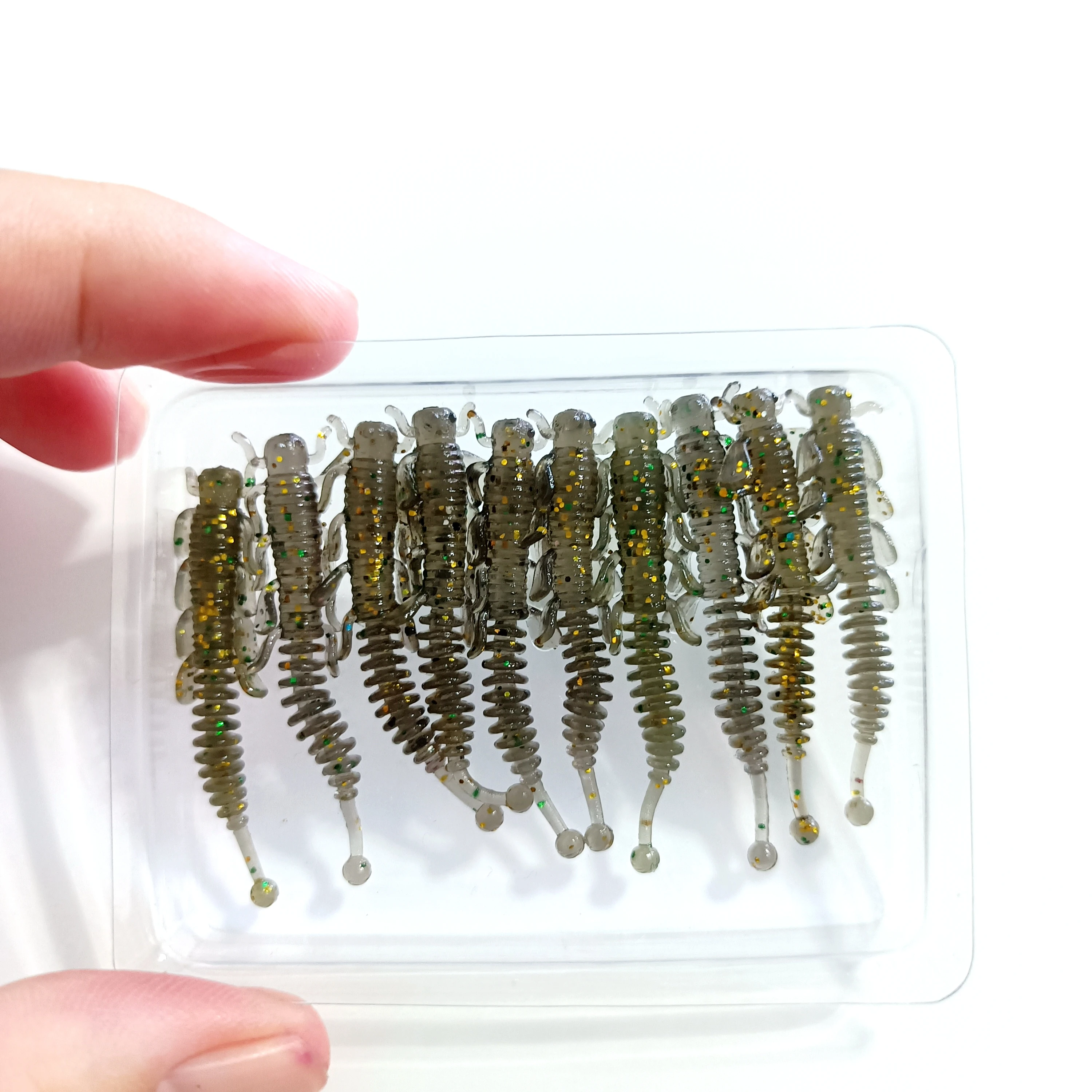 Мягкая искусственная приманка DUODUOYU 0 35 г/40 мм 20 шт