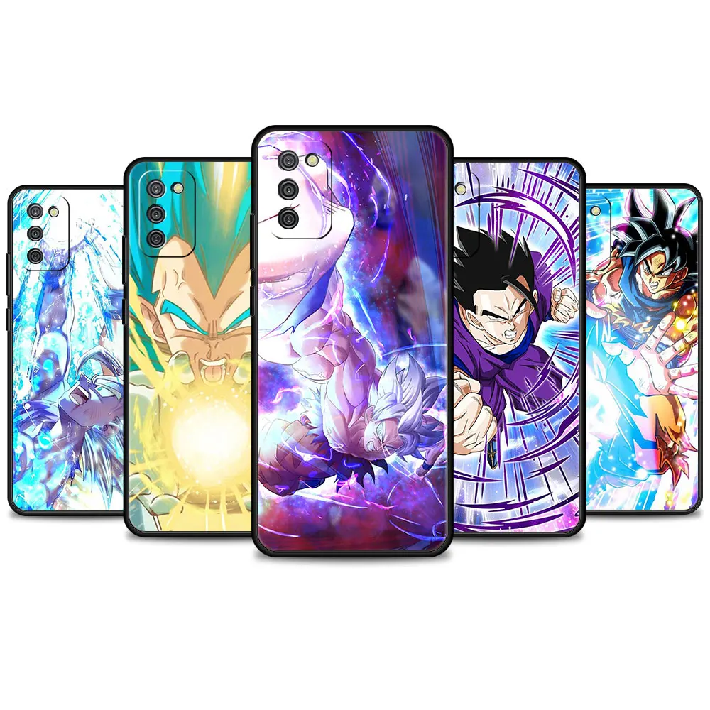 

Phone Case For Samsung Galaxy A12 A52 A51 A71 A32 A21s A02s A32 5G A31 A72 A22 A41 A03 A13 Cover DBZ Goku GT Super Saiyan TUR
