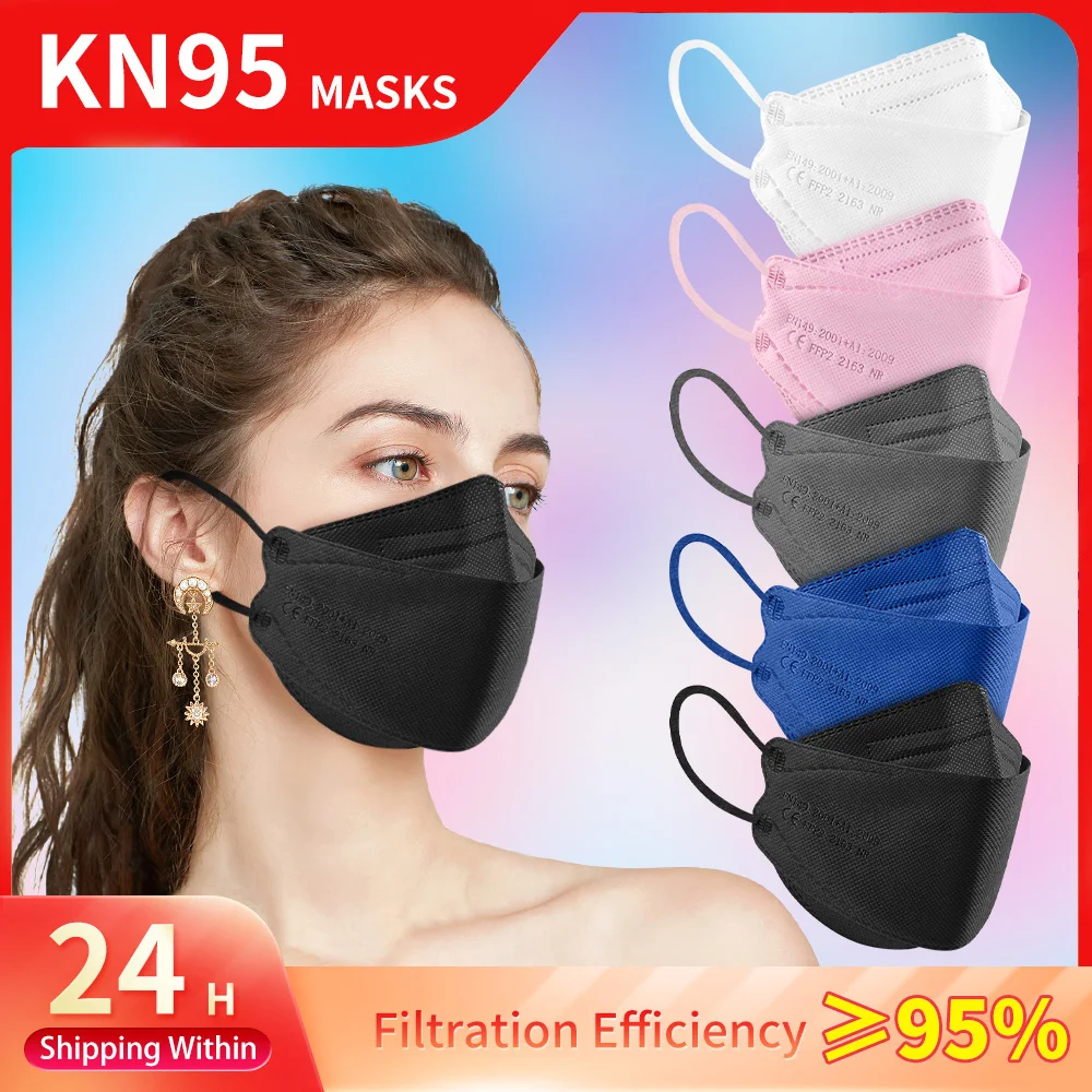 

Респираторная маска fpp2, многоразовая маска для лица kn95 mascarilla FFP2mask CE ffp3