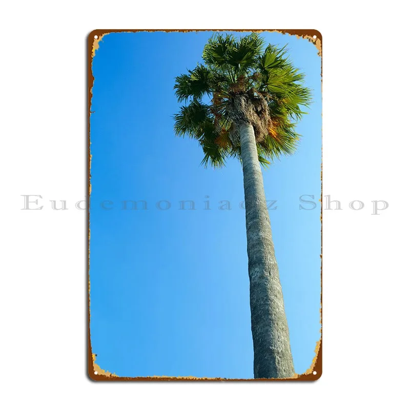 

Металлический плакат с пальмовым деревом