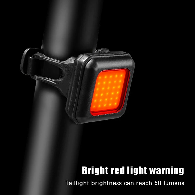 Велосипедная фонарь передняя и задняя фары USB Type-C