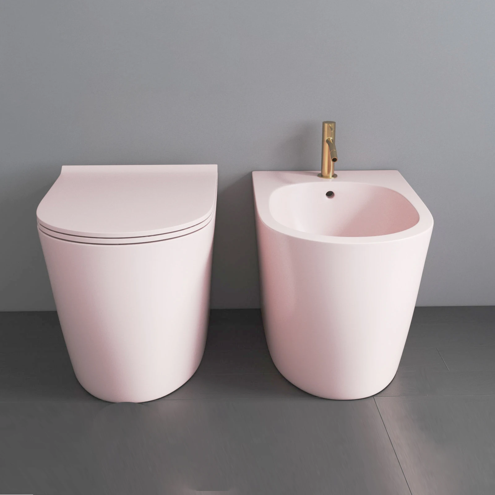 

floor rose pink toilet gold bidet Water pulse pan closet black closet portable quad wc sanitary ceramic stone restroom element