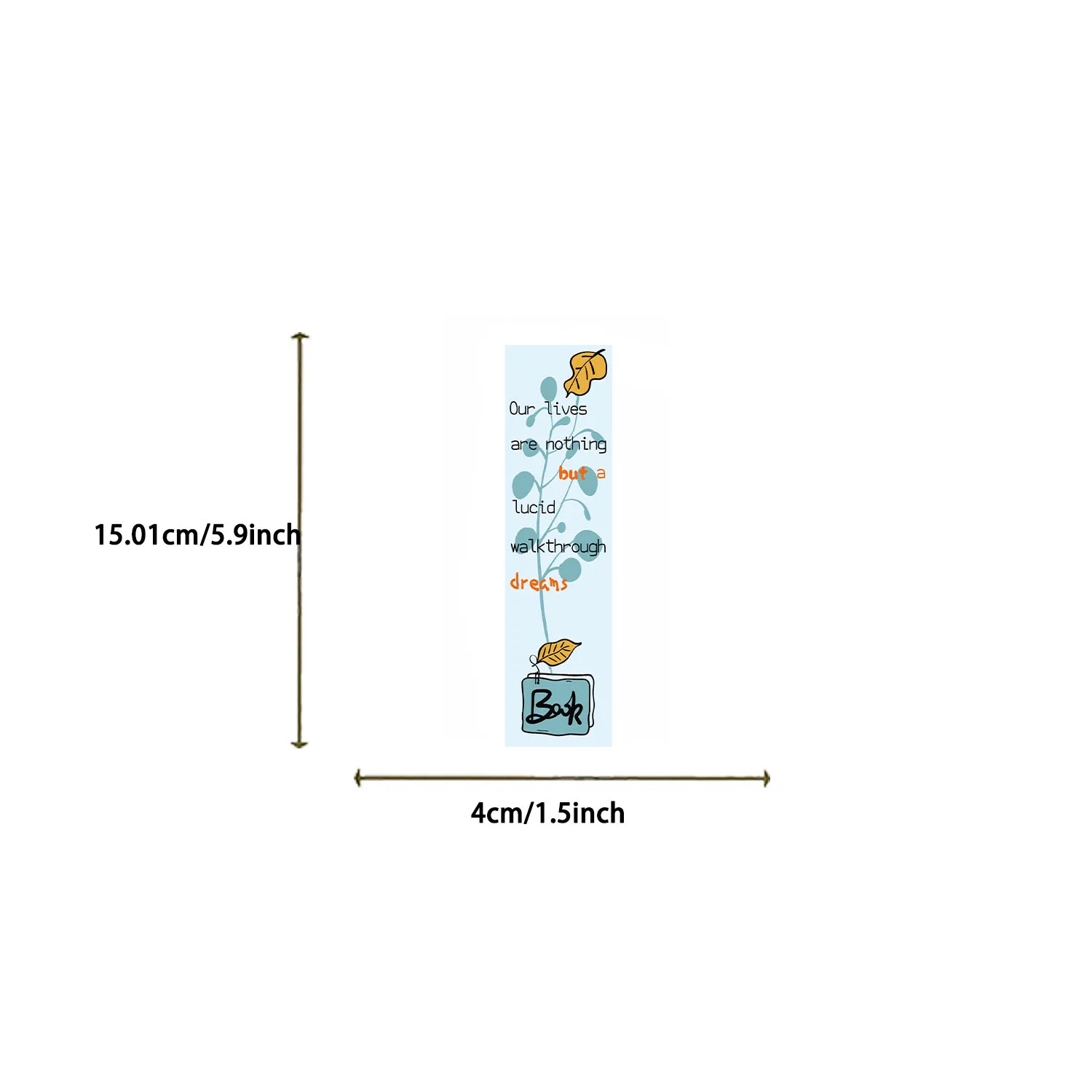 30 шт. бумажные закладки для книг чтения
