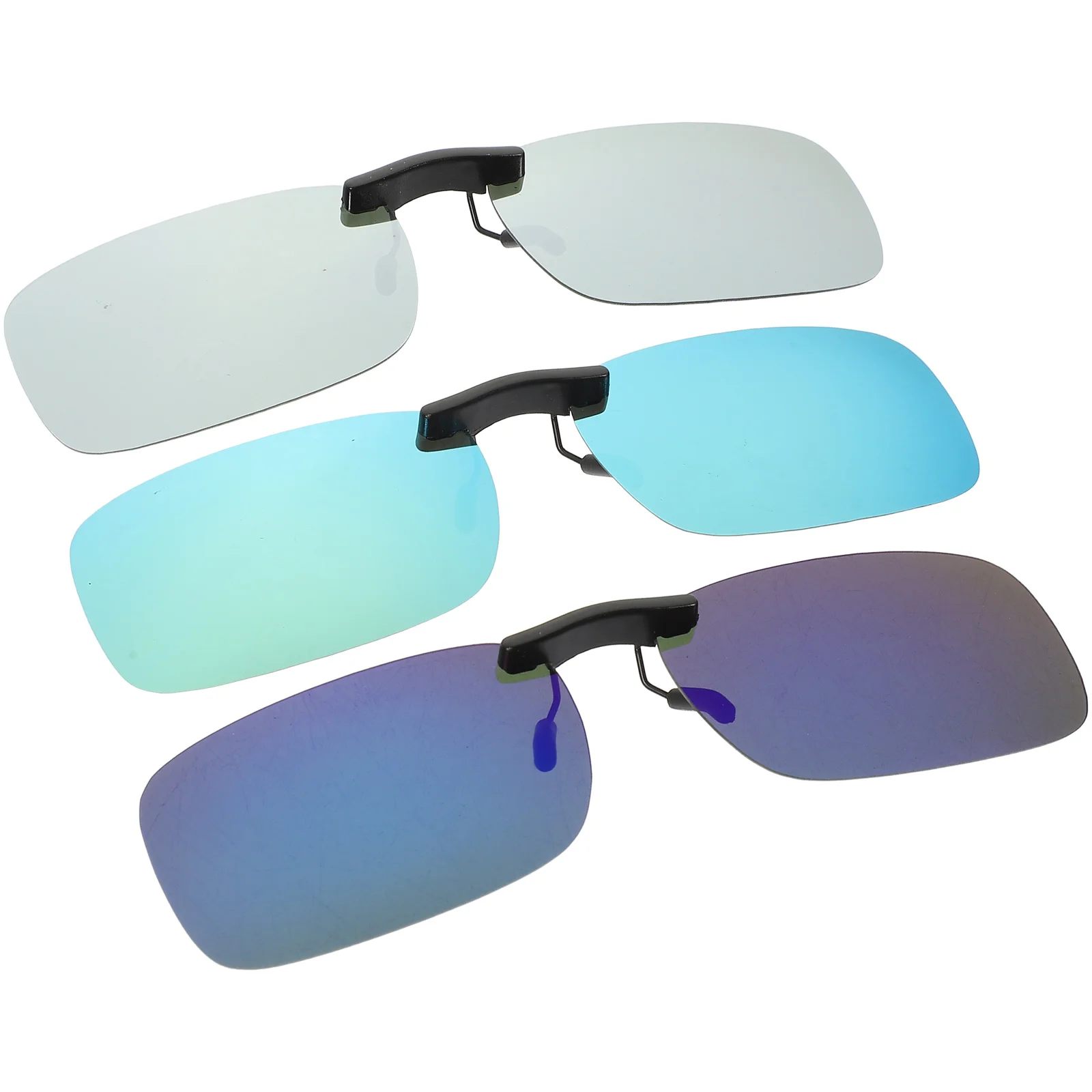 

Sunglasses Clip Glasses Men Driving Myopia Driver Glare Anti Up Polarised Over Rimless Shades Sun Uv Mens Night Metal Attachment