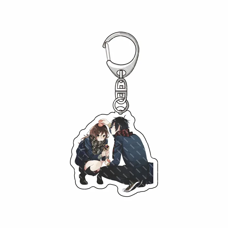 Horimiya HORI-san To MIYAMURA-kun OVA Miyamura Izumi Hori Kyoko Acrylic Pendant Keychain Figure Collection Model Toy Gifts