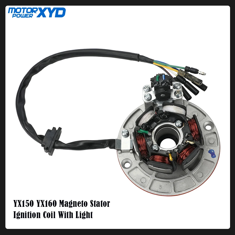 YX150 YX160 Намагниченный статор катушка зажигания светильник кой YINXIANG YX 150cc 160cc KAYO ESB