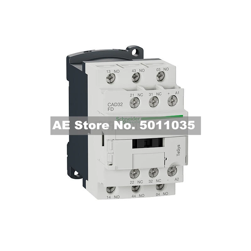 

CAD32FDC Schneider Electric TeSys D Series Control Relay, 110V, DC, 3NO+2NC; CAD32FDC