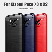 donmeioy shockproof soft case for xiaomi poco x3 nfc x2 phone case cover